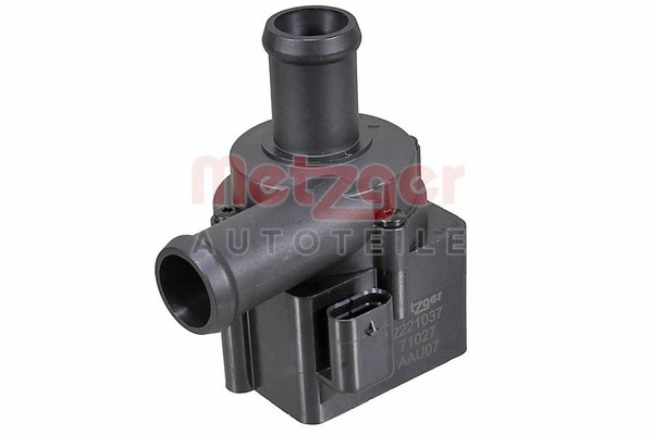 Zusatzwasserpumpe (KüHlwasserkreislauf) Metzger Autoteile 2221037 12V IAM FüR VW-image