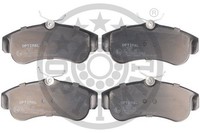 Optimal BP-09689 BremsklöTze, BremsbeläGe Vorne FüR Nissan Primera (P10)