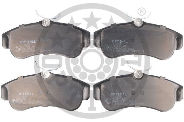 Optimal BP-09689 BremsklöTze, BremsbeläGe Vorne FüR Nissan Primera (P10)-image