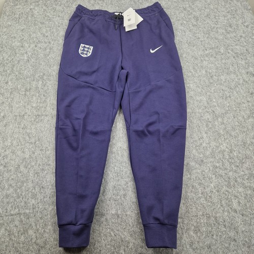 England Nike Trainingshose Herren Large Blau Tech Fleece Jogginghose Sweatpants