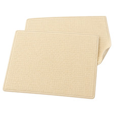 2 Pack Microfiber Dish Drying Mats 15" x 20" Absorbent Kitchen Counter Pads