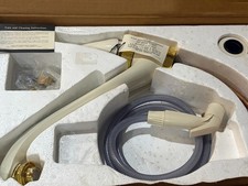 Vintage Elkay Faucet LK-4380-F-AL Almond Brass Single Lever Kitchen Side Spray