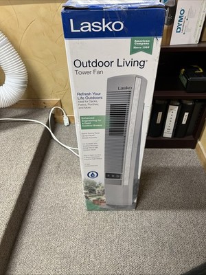 Lasko YF202 Freestanding Tower Fan - Gray