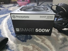 Thermaltake Smart Series 80 Plus 500W ATX Power Supply 24 Pin Black
