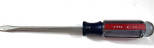Craftsman Flathead Screwdriver 41578 AF WF 1/4 Made in USA 12 inch Length