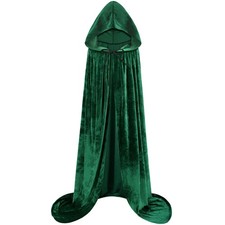 Green Cape Green Cloak with Hood Winifred Sanderson Costume Sanderson Sisters...