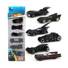6PCS Batman Batmobile Cars Model Car Kids Toy Collection