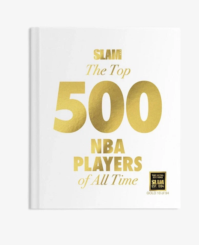 SLAM GOLD METAL: THE TOP 500 NBA PLAYERS OF ALL TIME (/94) IN HAND-Ready 2 Ship! - Image 4 of 4