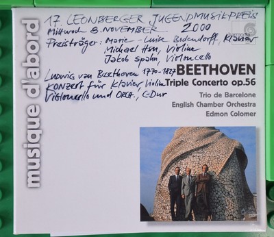 Beethoven - Triple Concerto op.56 - Trio de Barcelone - harmonia mundi - CD