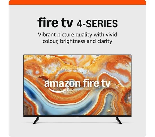AMAZON 4-Series Fire TV 4K43N400U 43" Smart 4K Ultra HD HDR LED TV - Picture 2 of 6