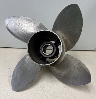 Mercury/Quicksilver OEM# 825900A48 Vensura SS 14x19p RH 4-blade Prop USED (908)