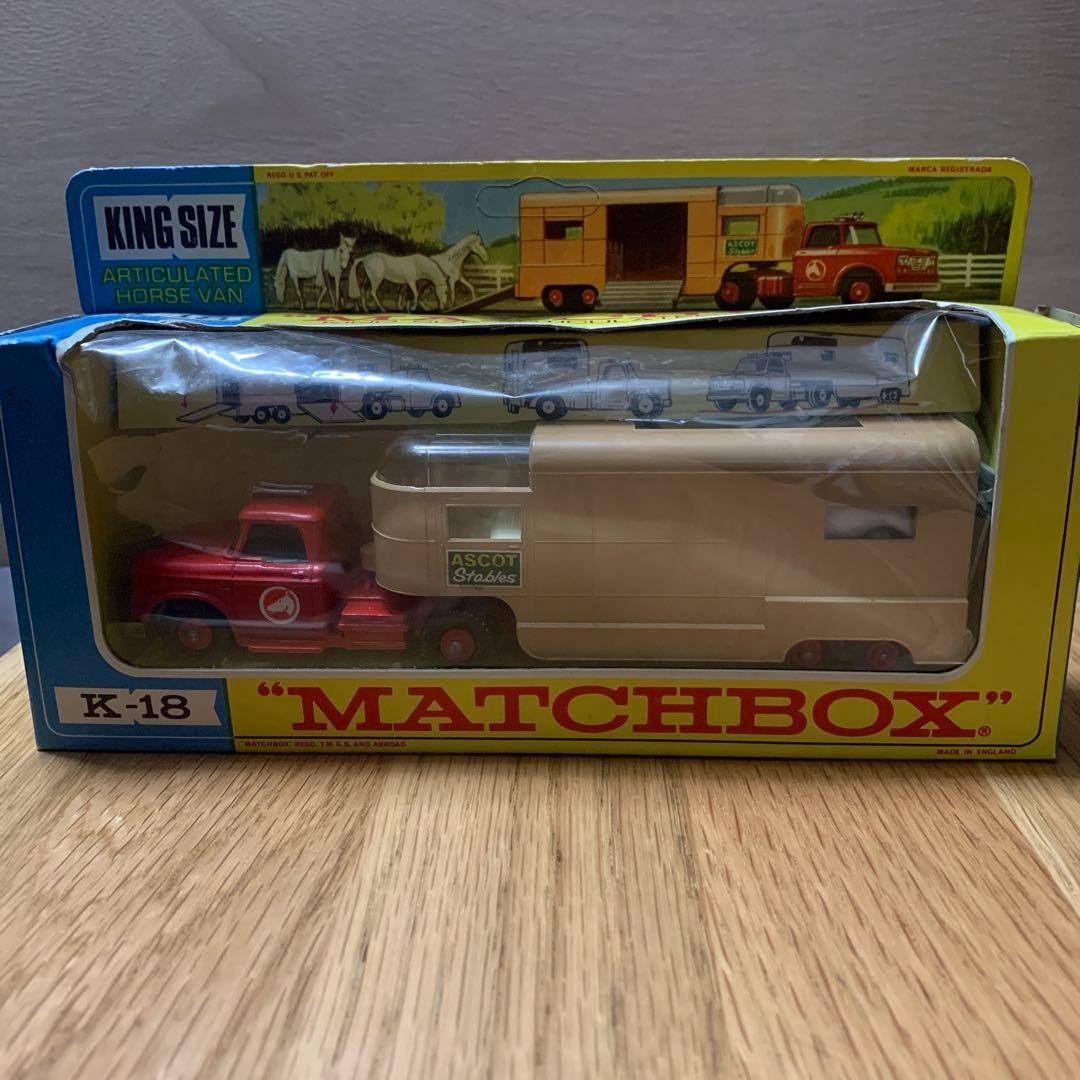 Matchbox K-18, Horse Box - Free Price Guide & Review