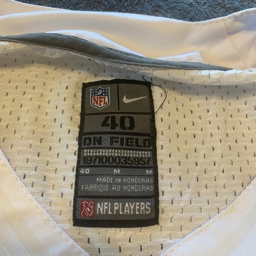 Nike Dez Bryant Jersey Mens Size 40 Dallas Cowboys On Field White NFL 88 - Picture 8 of 13