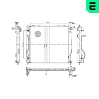 MotorküHler WasserküHler ERA 673039 FüR KIA Sorento 2 XM SUV Crdi 4WD