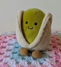 Jellycat Amuseables Horatio Pistachio  New No Tags