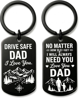 Fathers Valentines Day Gifts for Him Dad Stocking Stuffers for Men Drive Safe Ke