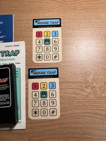 Intellivision Mouse Trap Game by Coleco Complete in Box CIB . Tested/Works .   