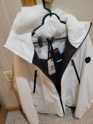 Timberland Men's White Therma Range Waterproof Jacket NWT (Size XXL/TTG)