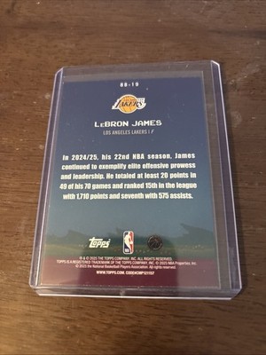 2025-26 Topps Flagship LeBron James 8-Bit Ballers #8B-19 - Los