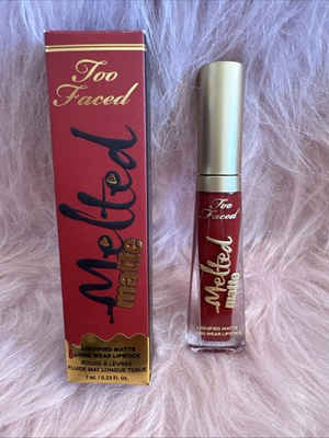 #ad Too Faced Melted Matte Liquified Matte Long Wear Lipstick Nasty Girl 7ml NIB $32.99
