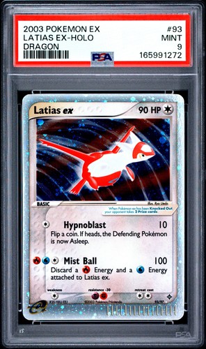 Latias ex graded PSA 9 for sale on eBay