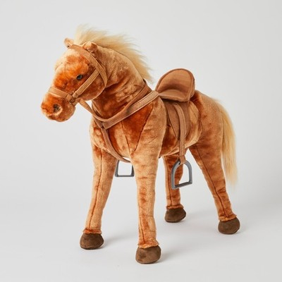 Jiggle & Giggle Large Standing Horse Kids Plush Toy
