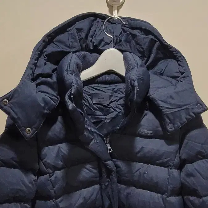 Lacoste Women's Down Half Padding Jacket - Navy - image 3