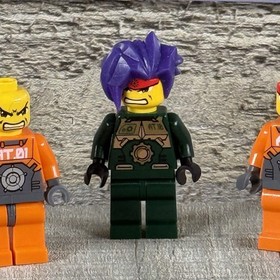 LEGO Exo Force Minifigure Lot of 3 Minifigs Classic Eco Force Good Condition