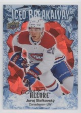 2023-24 Upper Deck Allure Iced Breakaway Red 11/99 Juraj Slafkovsky #IB-19 1t5b
