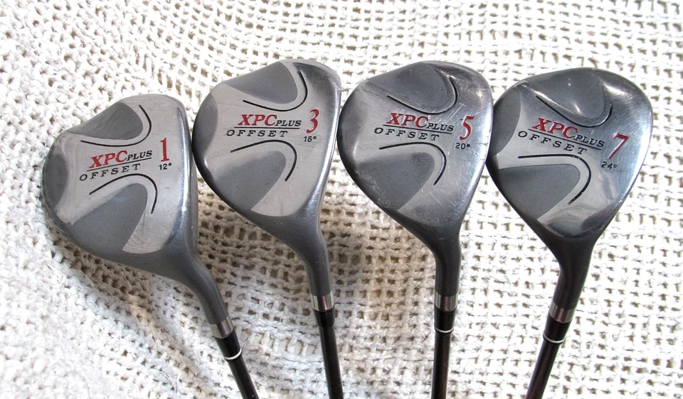 XPC PLUS Offset Complete 14Pc Wood-Iron Set RH~ Reg Flex Graphite / Steel Shafts - Image 2 of 4