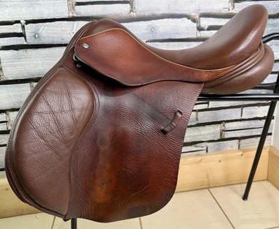 17 1/2'' breiter Loxley by Bliss English GP Sattel - Kastanienbraun - mega bequem!