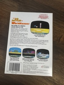 3-D Worldrunner NES Nintendo Complete CIB  W/ Glasses & Ins 5 Screw NM+ box