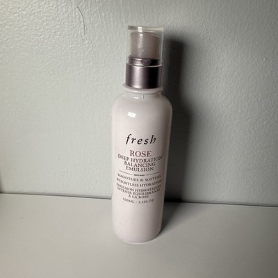 FRESH ROSE Deep Hydration Balancing Emulsion  3.3oz/100mL Full Size