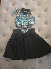Tenth House, Child Large, 2 Piece , Dance Costume, Hook Top To Bottom, Used