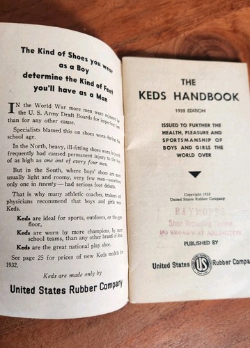 Vintage Keds 1932 Handbuch des Sports und der Spiele - Antikes Heft - Bild 3 von 9