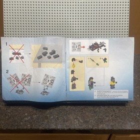LEGO Space Police Truck Getaway Instruction Manual Booklet Only #5972 No Bricks