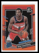 2023-24 Donruss Optic Orange #243 Bilal Coulibaly #/199 Wizards Rookie RC QW