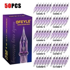 20-50Pcs Mixed Tattoo Cartridge Needles Round Liner Set for Tattoo Machine
