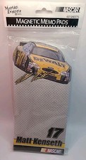 Vintage 2003 NASCAR Matt Kenseth #17 Notepad Memo Pad Magnet Magnetic New
