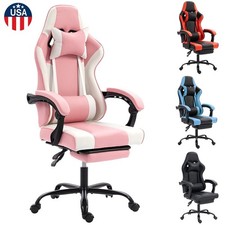 Gaming Chair Ergonomic Office Chair Computer Chair Swivel Desk Seat Recliner US