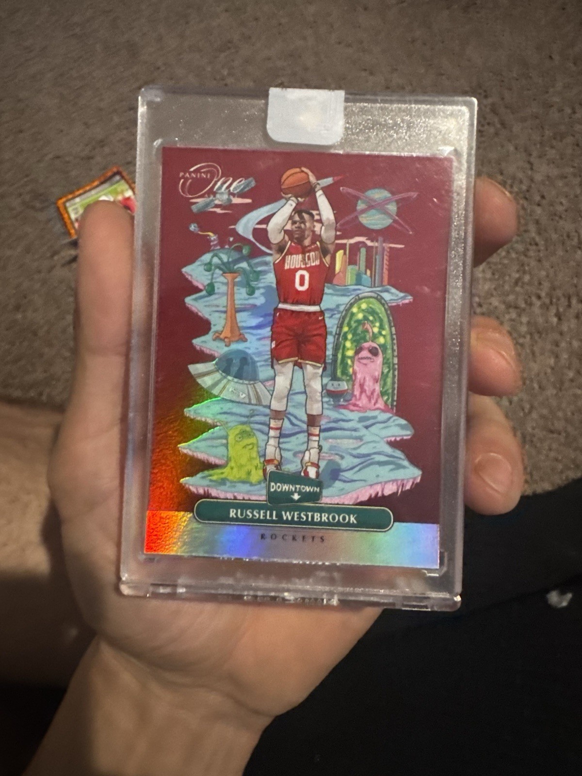 2019-20 Panini One and One - Downtown Russell Westbrook #19