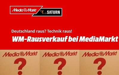 MediaMarkt Restpostenverkauf aus mehreren Warengruppen