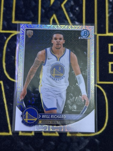 2025-26 Bowman - Chrome Will Richard #BCV-52 Mojo Refractor (RC)