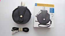 Edelstahl Feldflasche 420ml in Tasche, G&uuml;rtel oder Umh&auml;nge, Orig.Verpack. neu