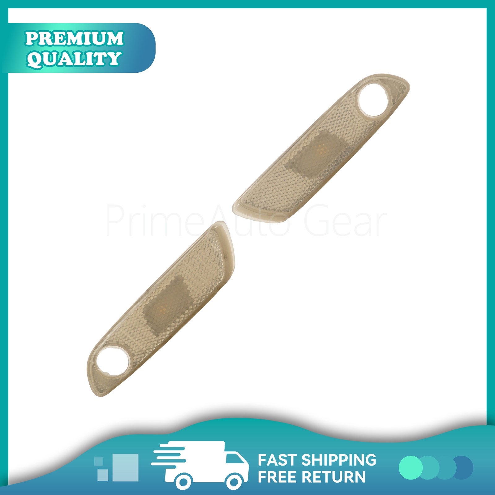 For 10-19 Rolls-Royce Ghost Wraith Dawn Pair Front Fender Side Marker Lights US