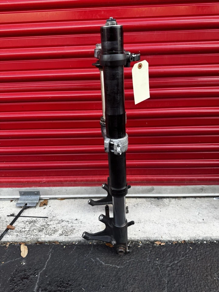 08-16 HONDA CBR1000RR CBR1000 HORQUILLAS DELANTERAS RECTAS OEM LIMPIAS 100% CON TRIPLE Foto 3 de 4