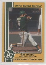 2021 Topps Heritage High Number 1972 World Series Highlights Sal Bando 06z2