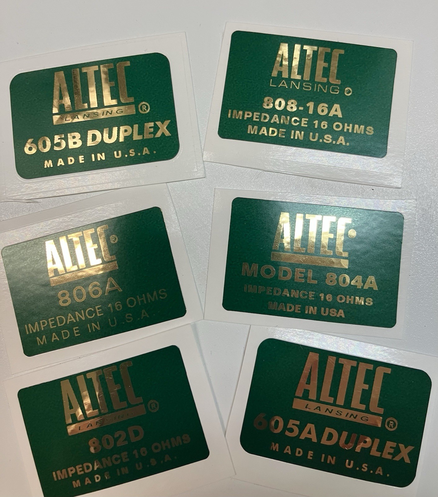 Altec 605A Duplex vintage audio equipment - eBay listing photo 2