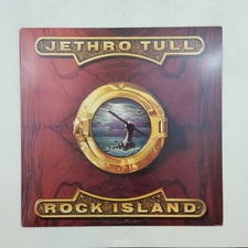 JETHRO TULL Rock Island F121708 LP Vinyl VG++ Cover VG+nr++ Sleeve 1989 Rare CRC