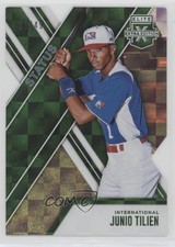2017 Elite Extra Edition Status Emerald Die-Cut /49 Junior Tilien Junio #183 1b3